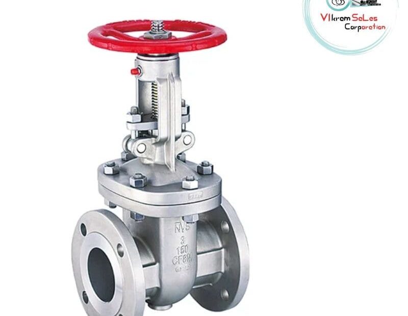 Stainless Steel Gate Valve Fittings In Dairy Plant Industry