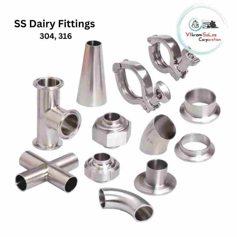 SS Dairy Plant Fittings In Haryana - Vikram Sales Corporation