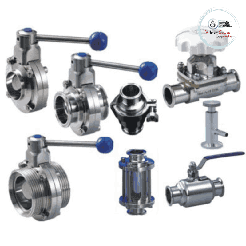 SS Dairy Valves Fittings